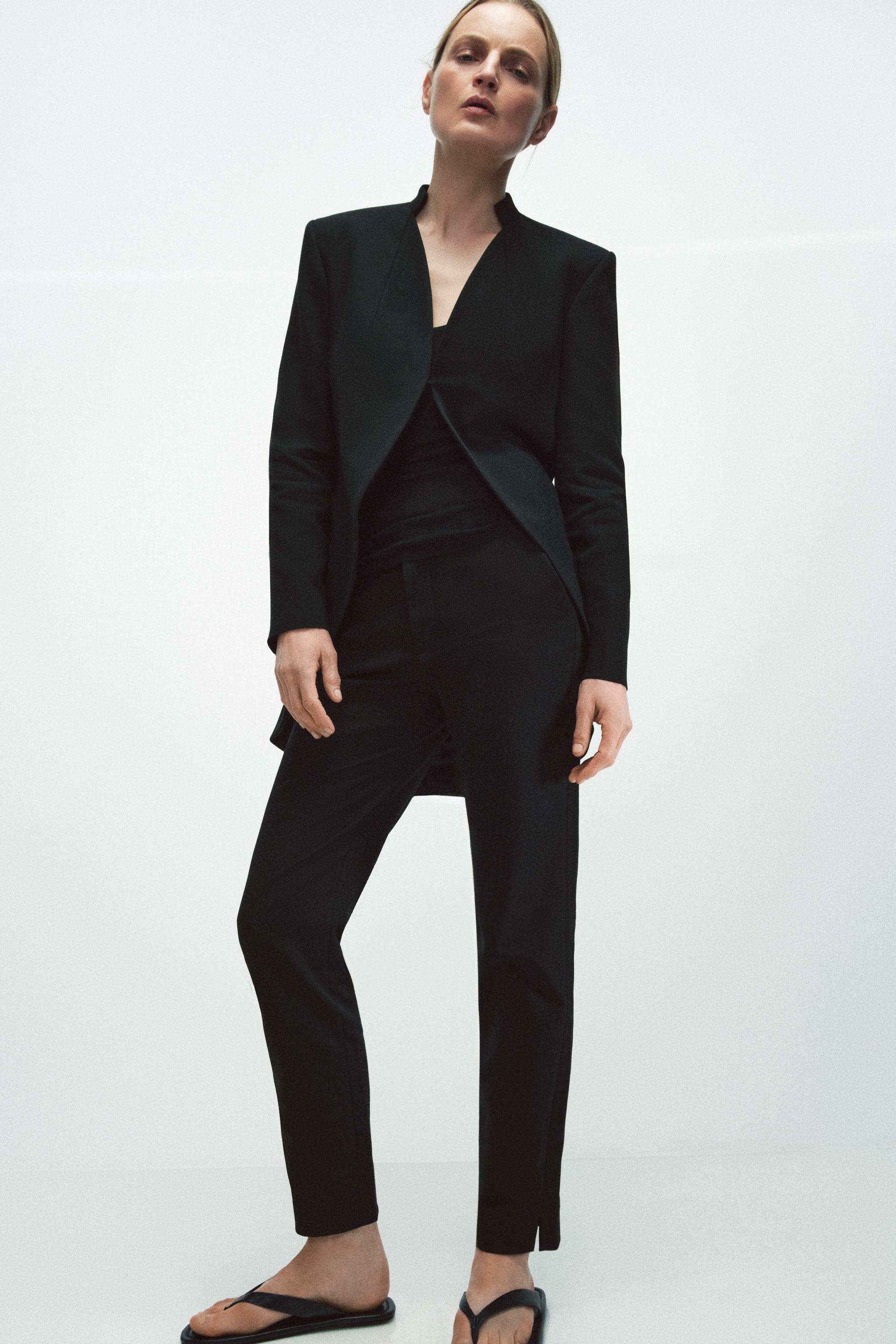 LIMITED EDITION ZW COLLECTION MINIMAL LONG BLAZER